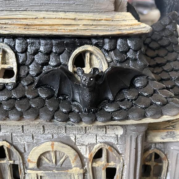 Halloween Haunted House LED Battery Lighted Ghosts Bats Creepy Pumpkins 16" NEW - Picture 12 of 15